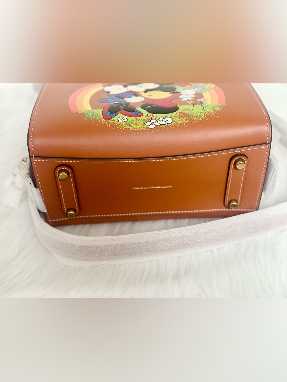 NWT Coach Disney X Coach Rogue Bag 25With Mickey Mouse And Minnie Mouse - Picture 9 of 15